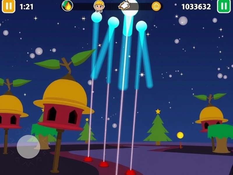 Meteor Madness Dash Game Screenshot